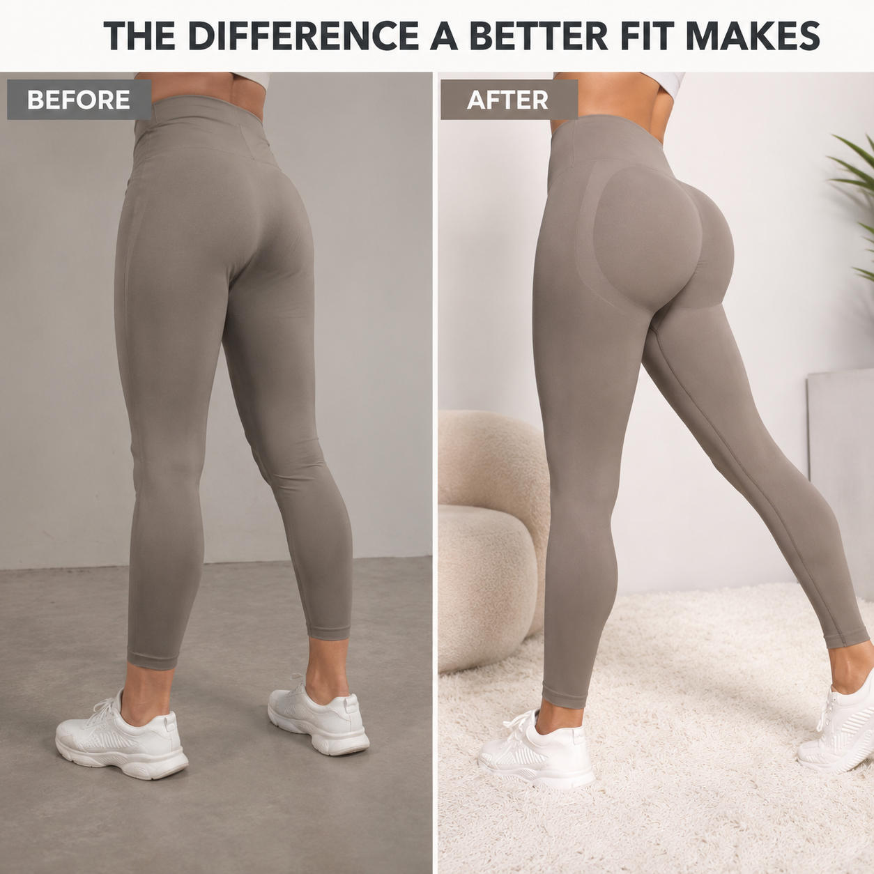 Seamless Sculpting Leggings | High Waist Yoga Pants | Contour Workout Tights | Gym Fitness Bottoms