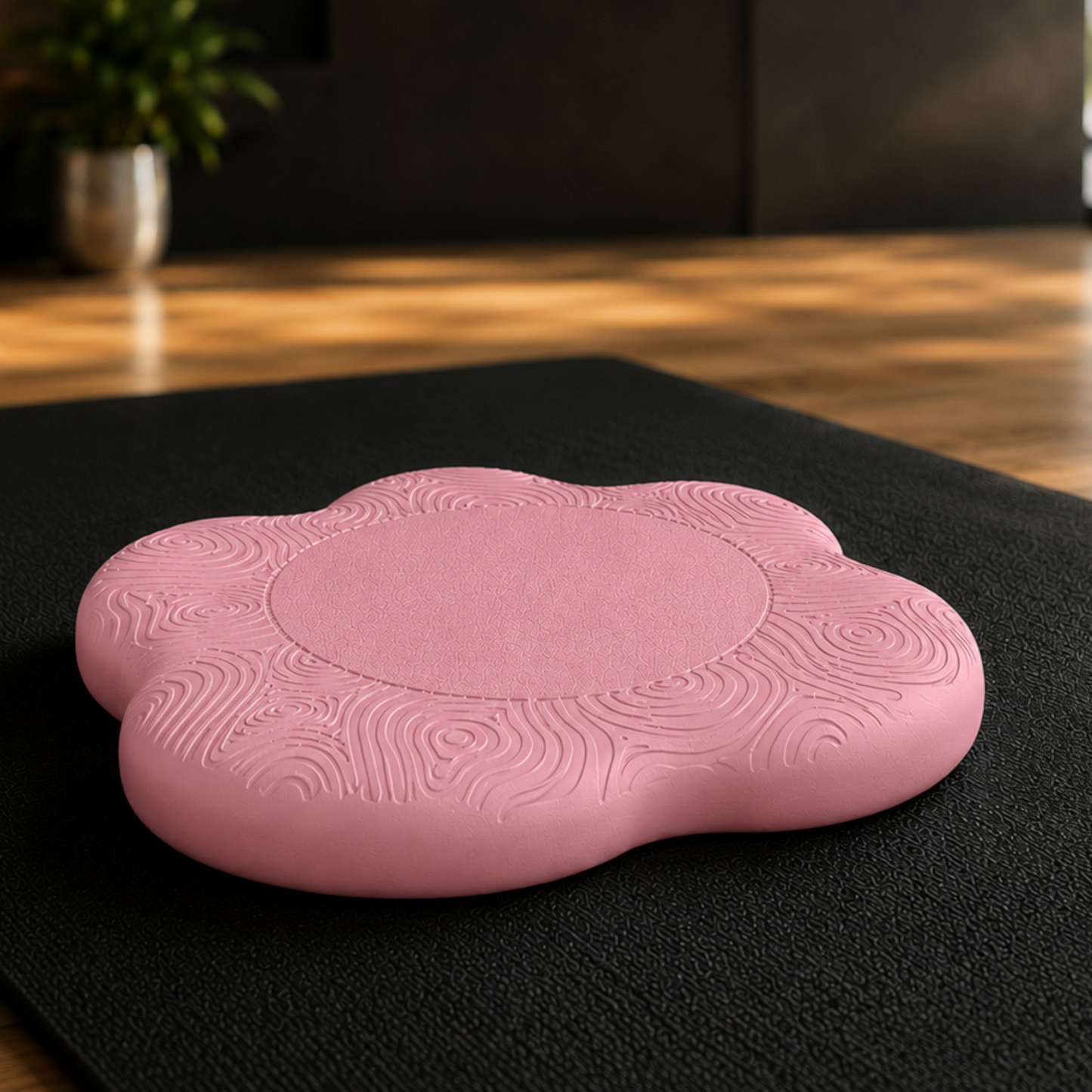 Yoga Knee Pad for Exercise Thickened Non-Slip Kneeling Mat | Portable Elbow & Wrist Support Cushion for Yoga, Pilates & Fitness